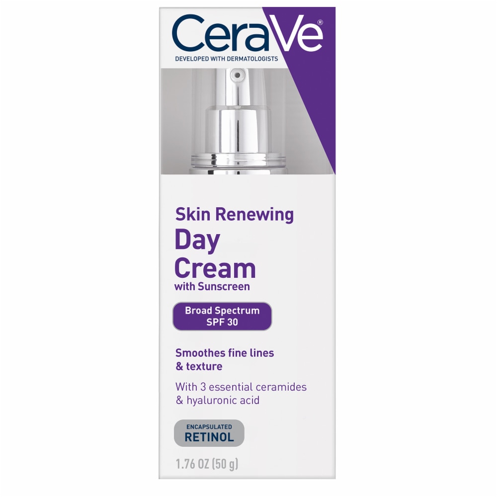 CeraVe Обновляющий дневной крем для кожи с солнцезащитным фильтром SPF 30 -- 1,76 жидких унций CeraVe