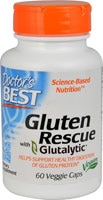 Doctor's Best Gluten Rescue with Glutalytic® — 60 растительных капсул Doctor's Best