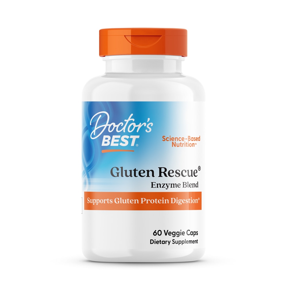 Gluten Rescue with Glutalytic® -- 60 Veggie Caps (Вегетарианские капсулы) Doctor's Best