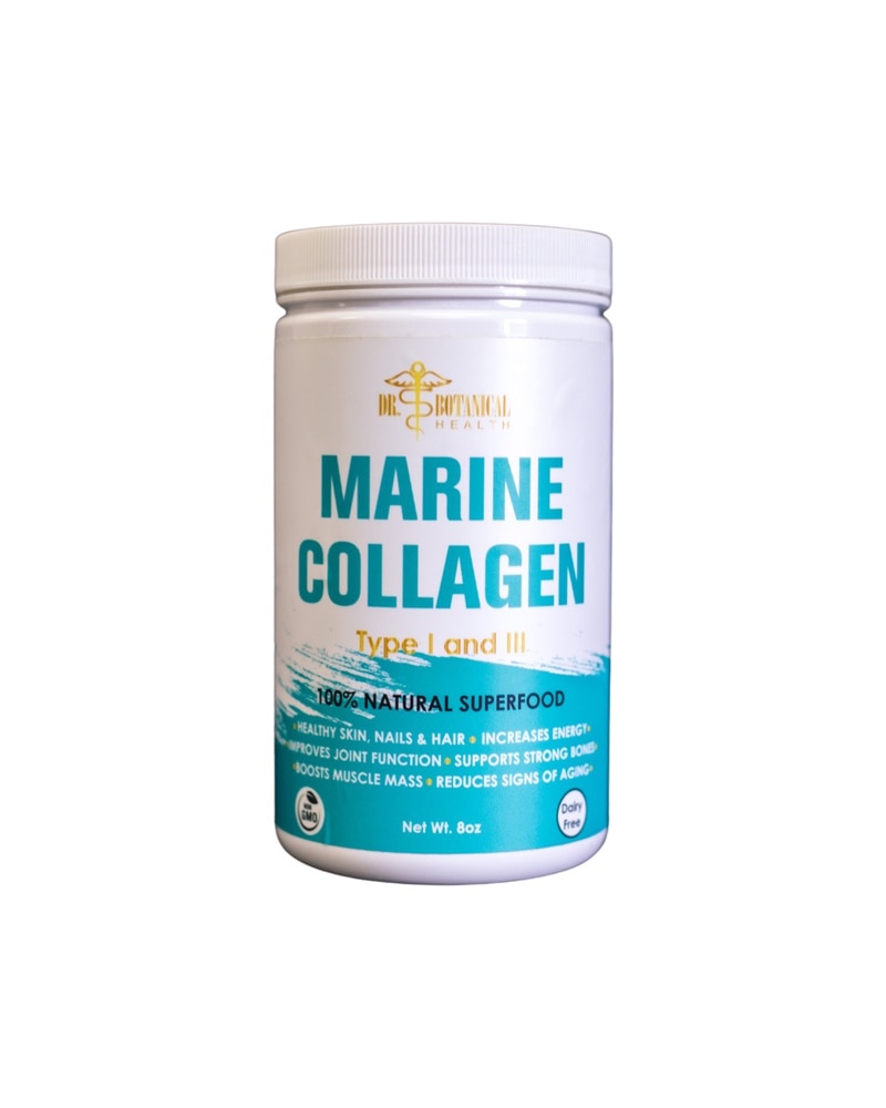 Marine Collagen Type I and III -- 8 oz (Унции) Dr. Botanical Health