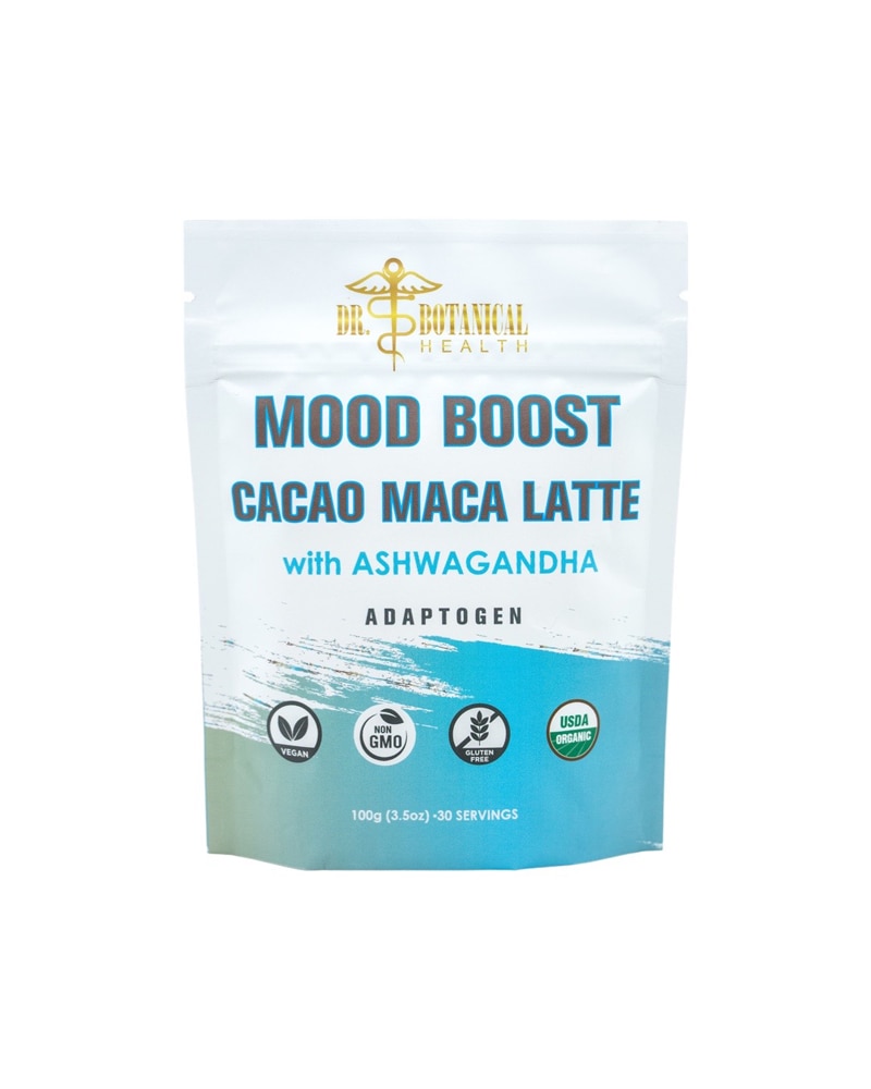 Mood Boost Какао Мака Латте — 3,5 унции Dr. Botanical Health
