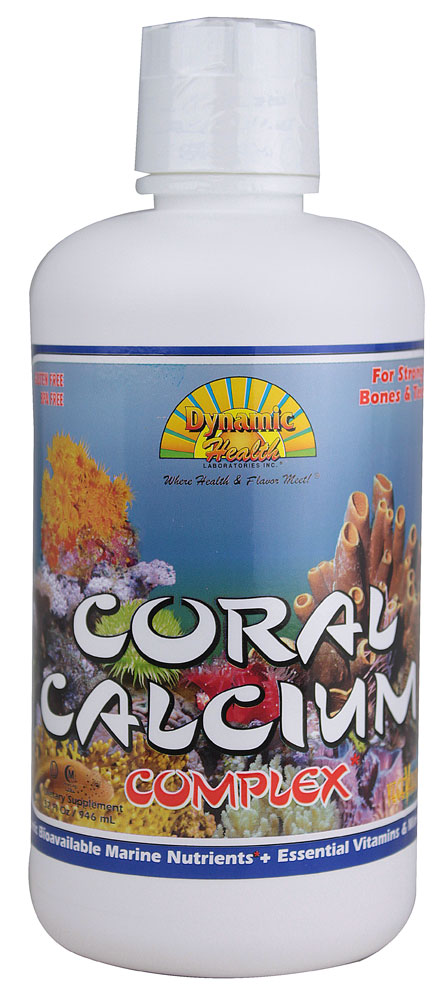 Коралловый кальциевый комплекс Dynamic Health — 32 жидких унции Dynamic Health