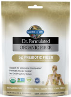 Dr. Formulated Organic Fiber Unflavored (Без вкуса) -- 6.8 oz (Унции) Garden of Life