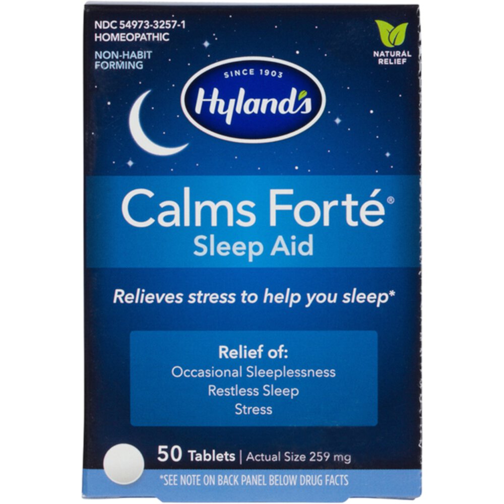 Calms Forte® -- 50 Tablets (Таблетки) Hyland's