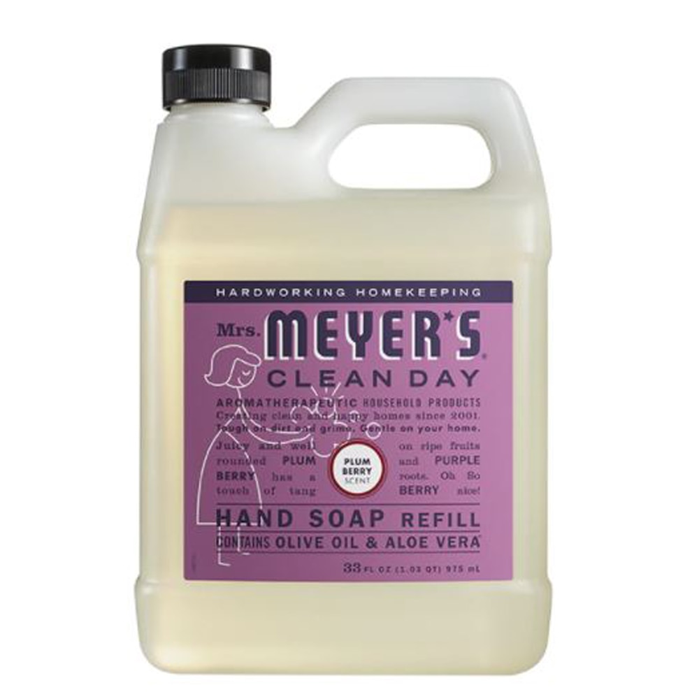 Жидкое мыло для рук Clean Day Refill Plum Berry -- 33 жидких унций Mrs. Meyer's
