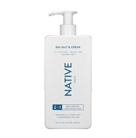 Native 2 In 1 Full & Thick Shampoo & Conditioner Sea Salt & Cedar -- 16.5 fl oz Native