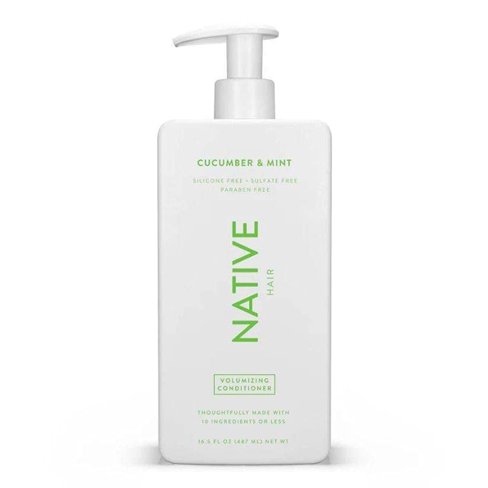 Кондиционер для придания объема Native Cucumber & Mint -- 16,5 жидких унций Native