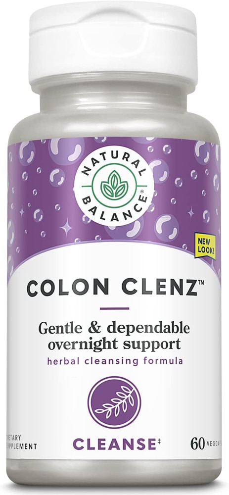 Colon Clenz -- 60 VegCaps Natural Balance