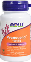 Pycnogenol -- 100 mg - 60 Veggie Caps (Вегетарианские капсулы) NOW Foods