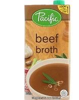 Broth Beef -- 32 fl oz (Жидкие унции) Pacific Foods