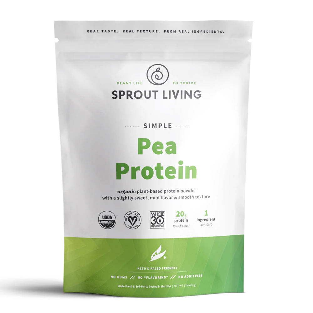 Simple Protein - Organic Pea Protein -- 16 oz (Унции) Sprout Living