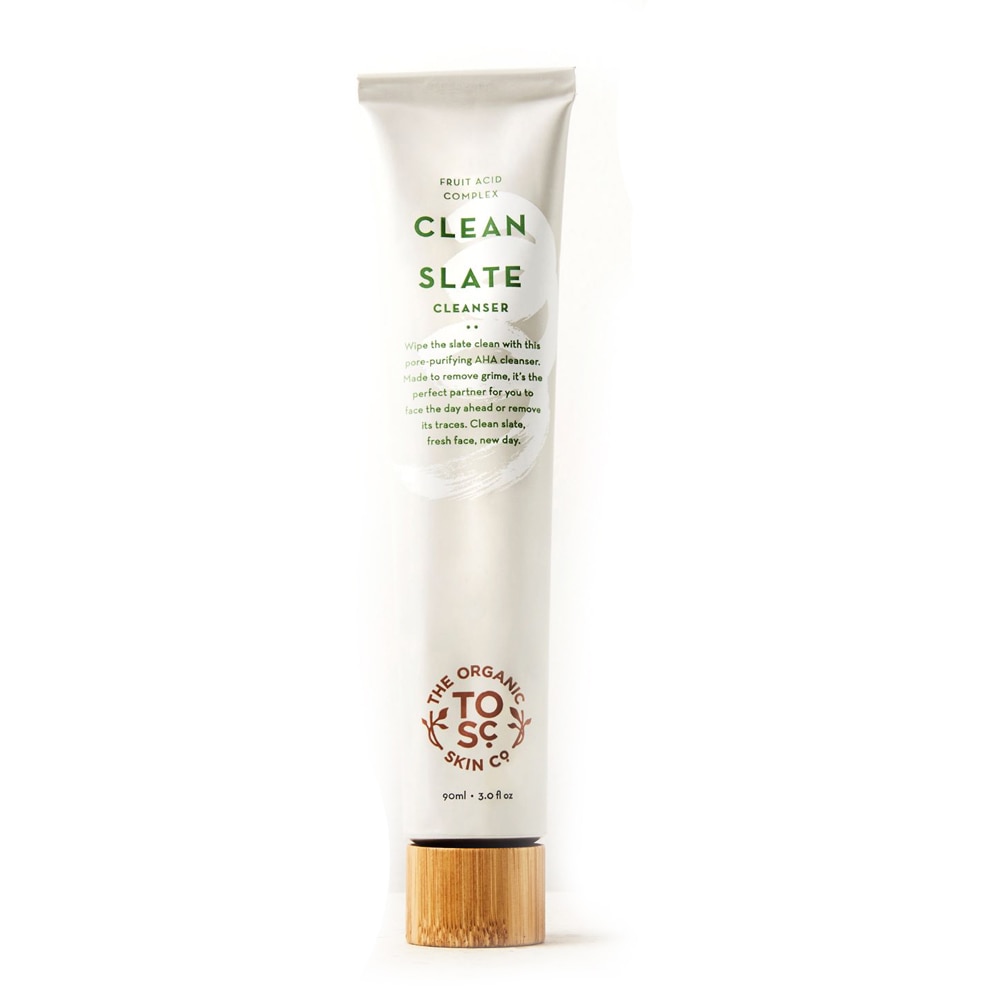 Очищающее средство с комплексом фруктовых кислот Organic Skin Co Clean Slate, 3 жидких унции The Organic Skin Co