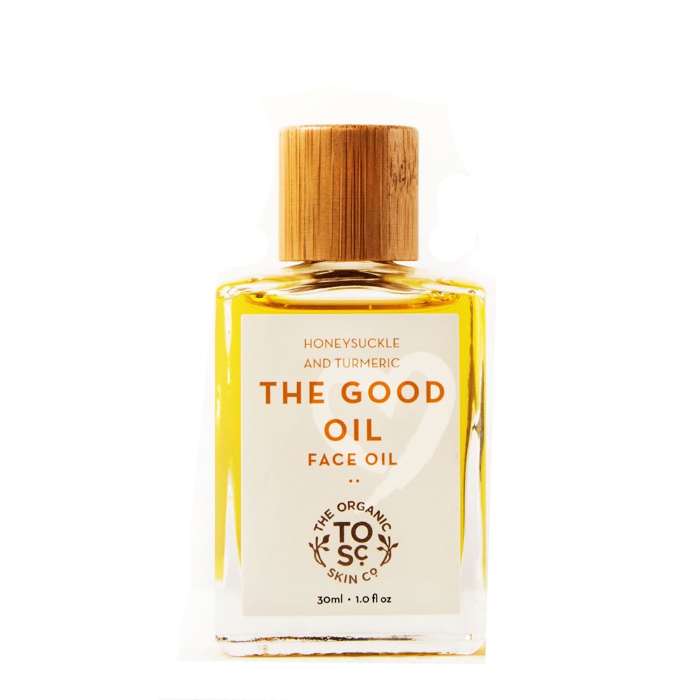 The Organic Skin Co The Good Oil Масло для лица с жимолостью и куркумой — 1 жидкая унция The Organic Skin Co