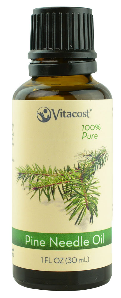 Эфирные масла Vitacost 100% Pure Pine Needle — 1 жидкая унция (30 мл) Vitacost