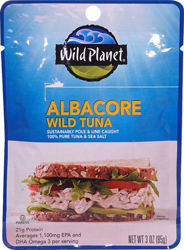 Wild Planet Albacore Wild Can Tuna - 3 унции Wild Planet