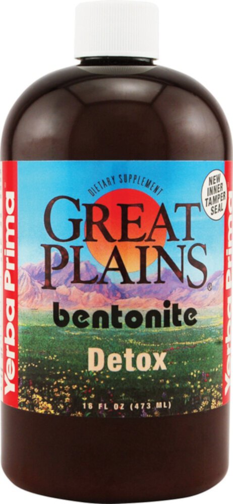 Great Plains® Bentonite Detox - 473 мл - Yerba Prima Yerba Prima