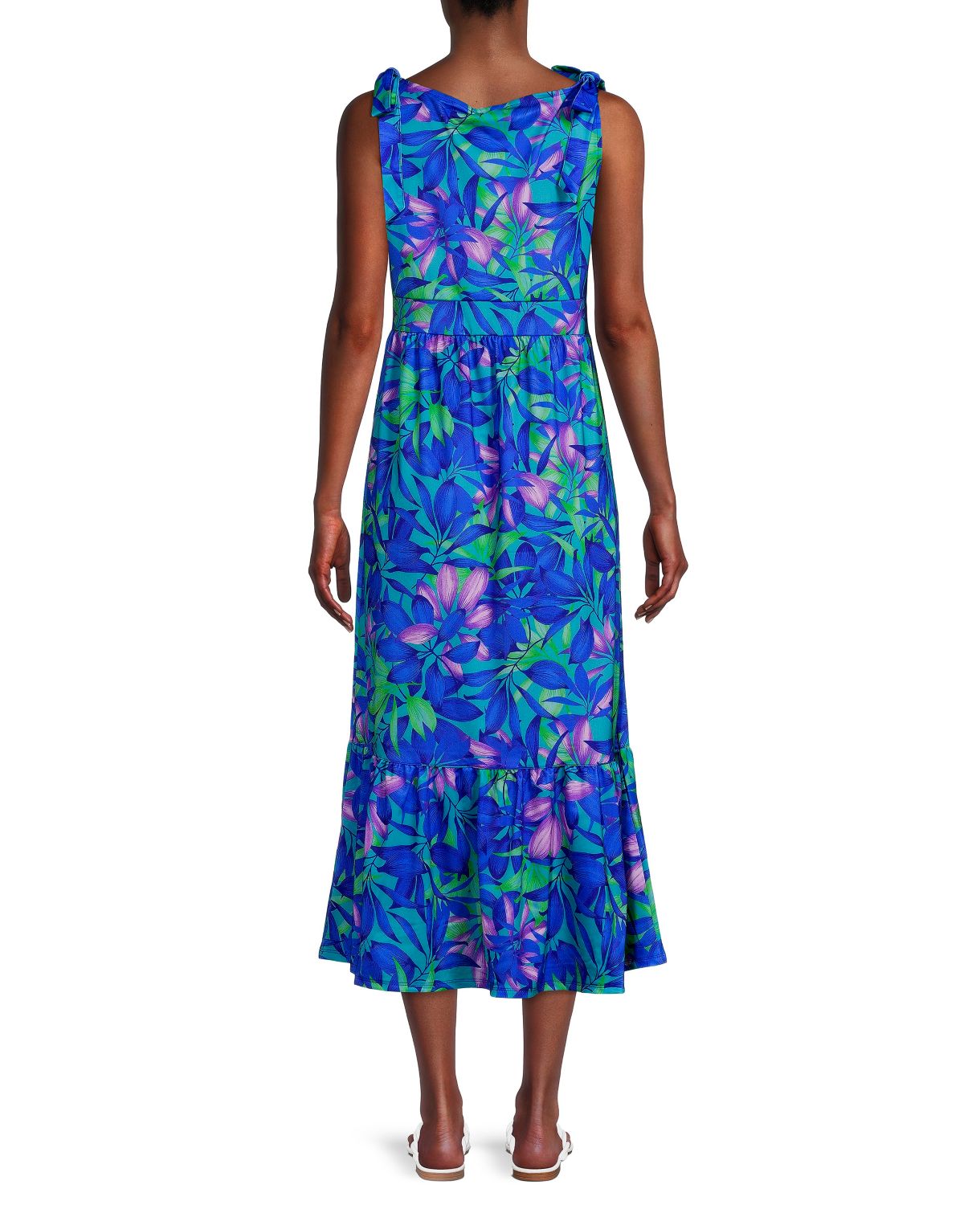 Платье миди с цветочным принтом Caribbean Joe