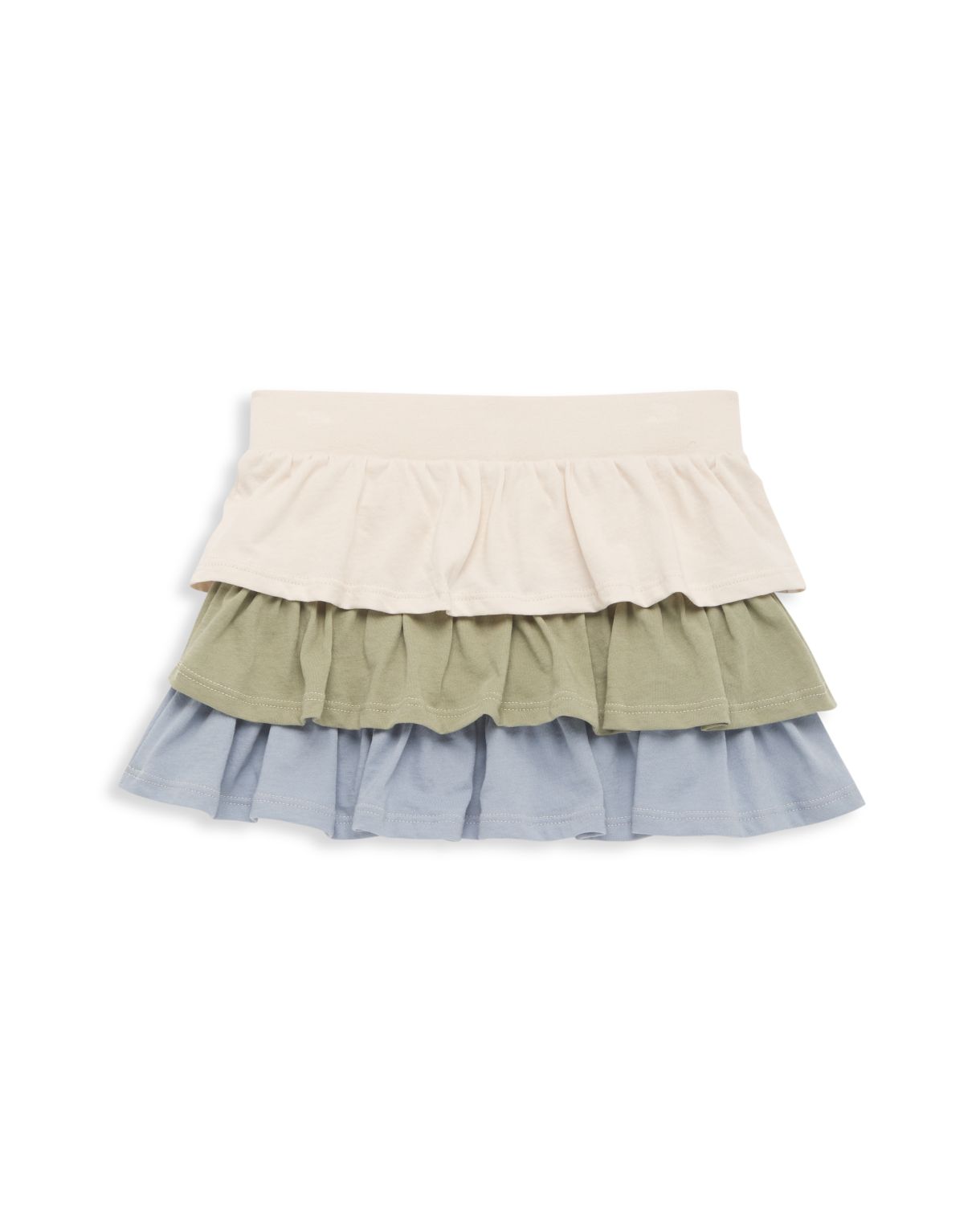 Маленькая девочка и усилитель; Ярусная юбка с цветными блоками для девочек Sol Angeles