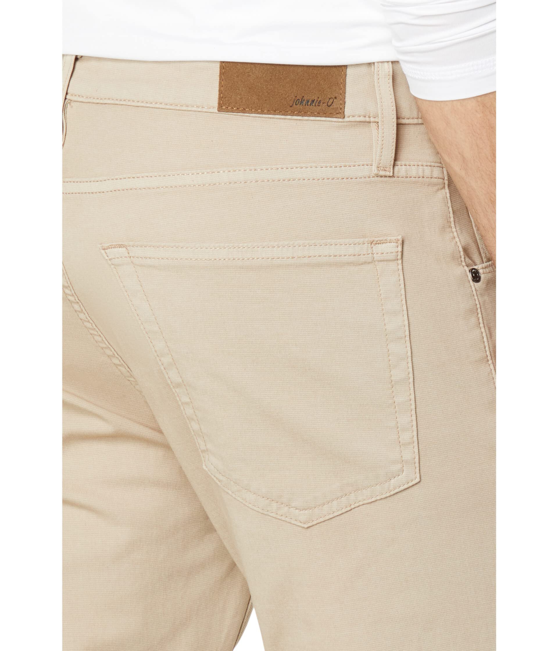 Легкие джинсы Atlas с пятью карманами светло-хаки Johnnie-O