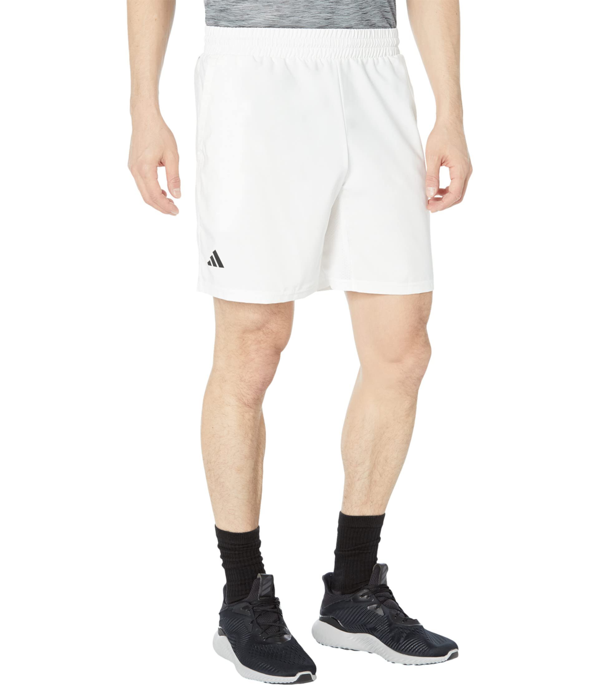 Теннисные шорты Club 3-Stripes 7 дюймов Adidas