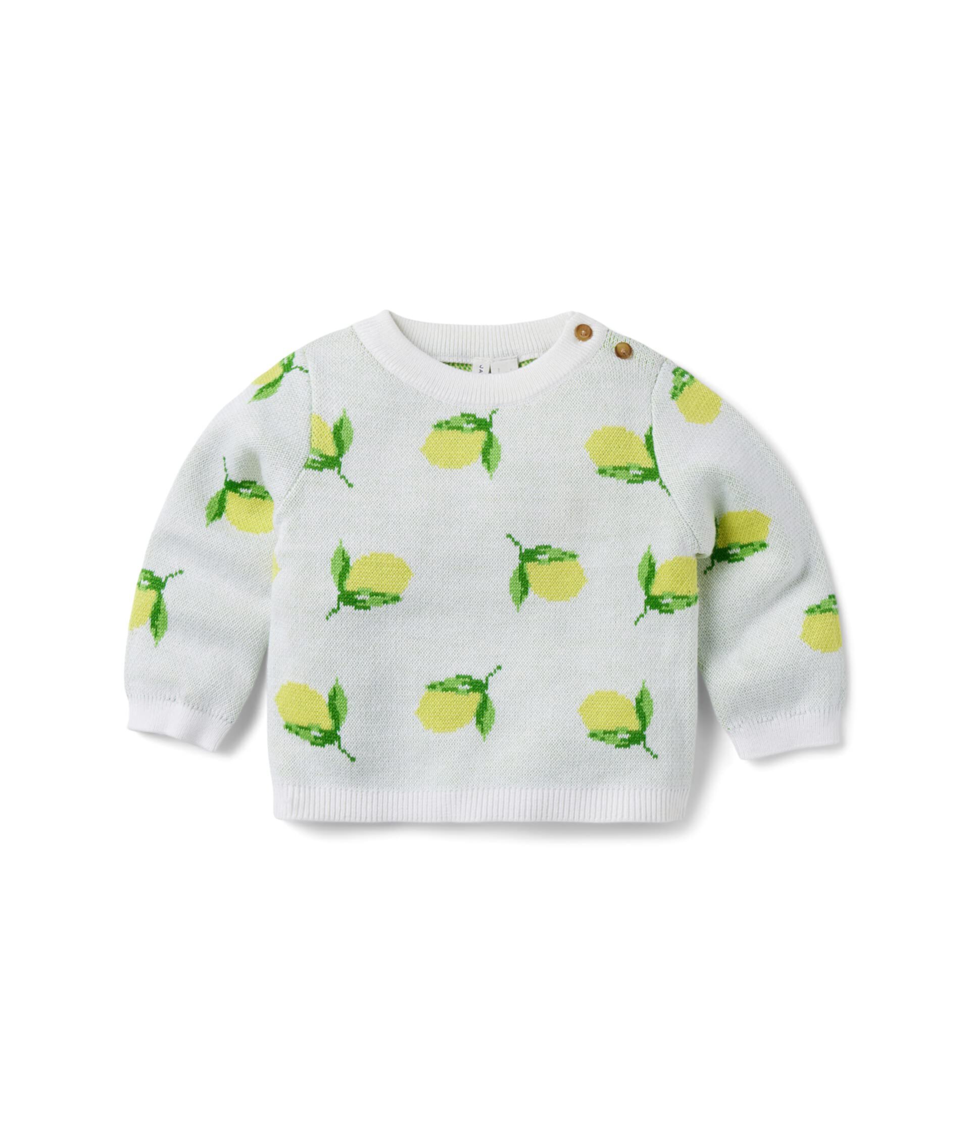 Лимонный пуловер-свитер (для младенцев) Janie and Jack