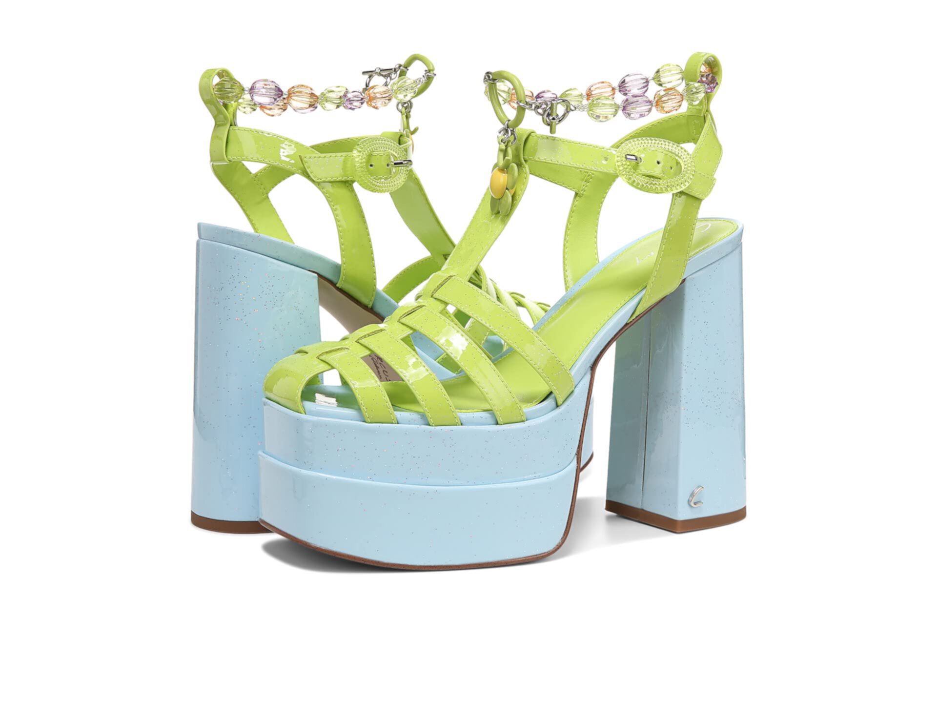 Сандалии Paddie от Circus by Sam Edelman на платформе 6 см с ремешком из съемных бусин Circus by Sam Edelman