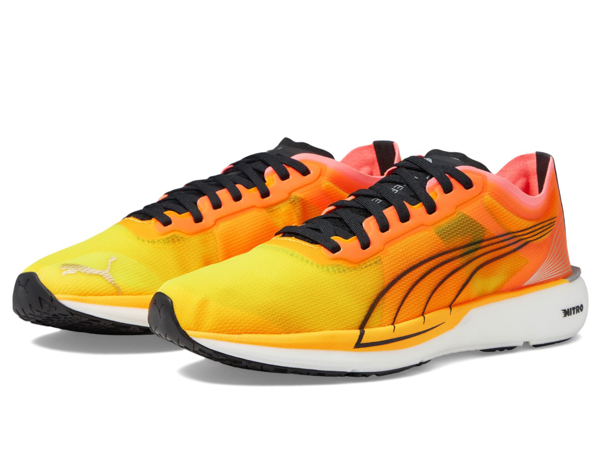 Кроссовки Puma Liberate Nitro Fireglow с текстильным верхом и обтекаемым защитным носком Puma