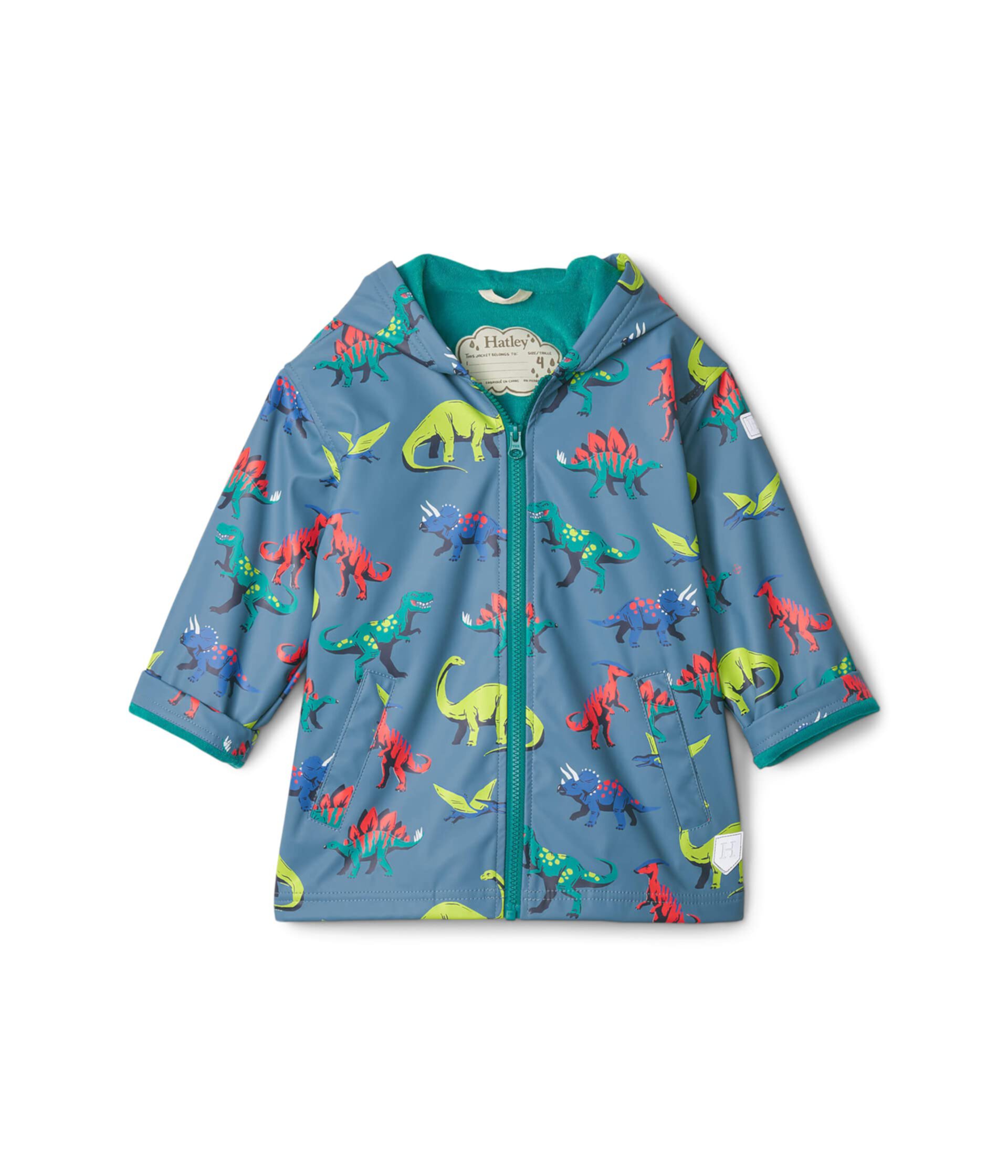 Куртка Dangerous Dinos Splash (для малышей/маленьких детей/больших детей) Hatley