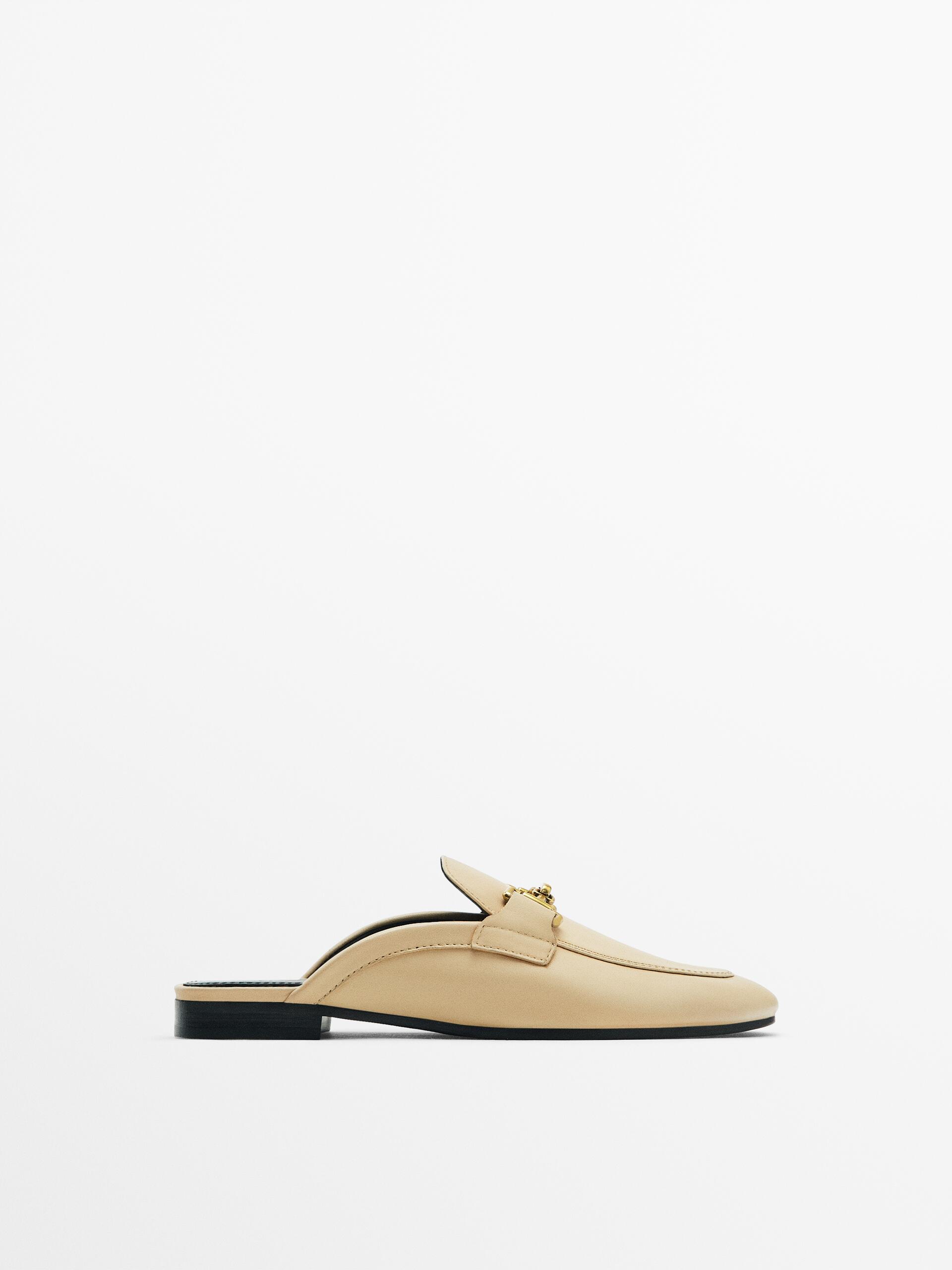 Loafer sales mules zara