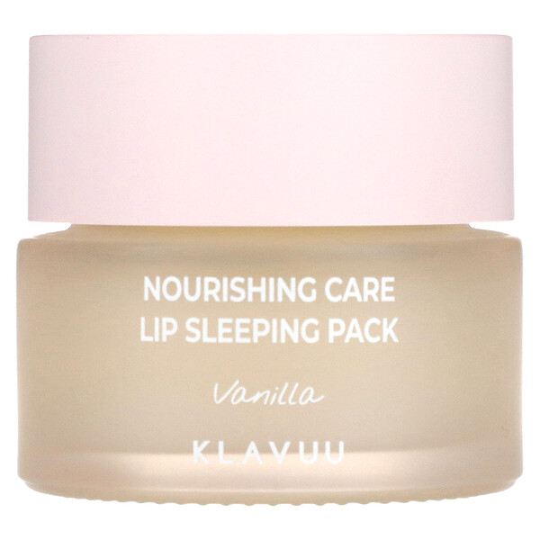 Nourishing Care, Ночная маска для губ, ваниль, 0,70 унции (20 г) KLAVUU
