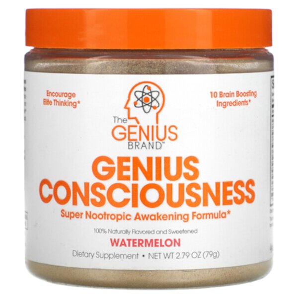 Genius Consciousness, Арбуз, 2,79 унции (79 г) The Genius Brand