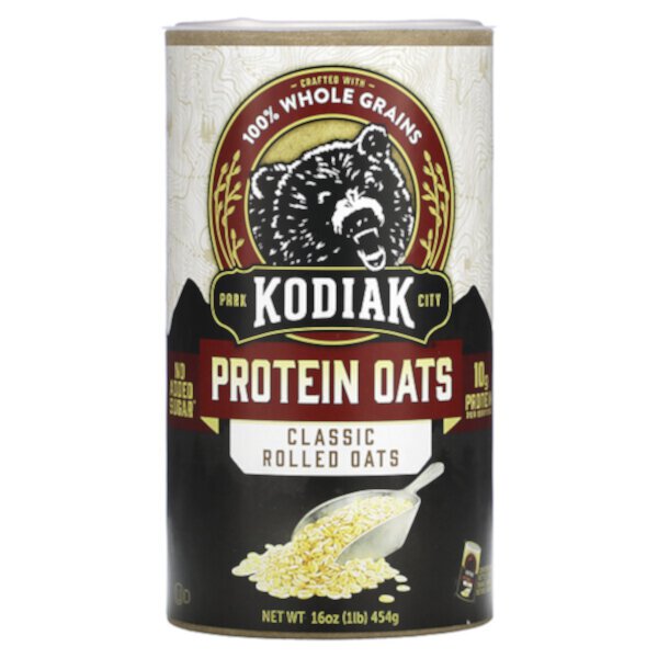 Protein Oats, Classic Rolled Oats, 16 oz (454 g) Kodiak Cakes