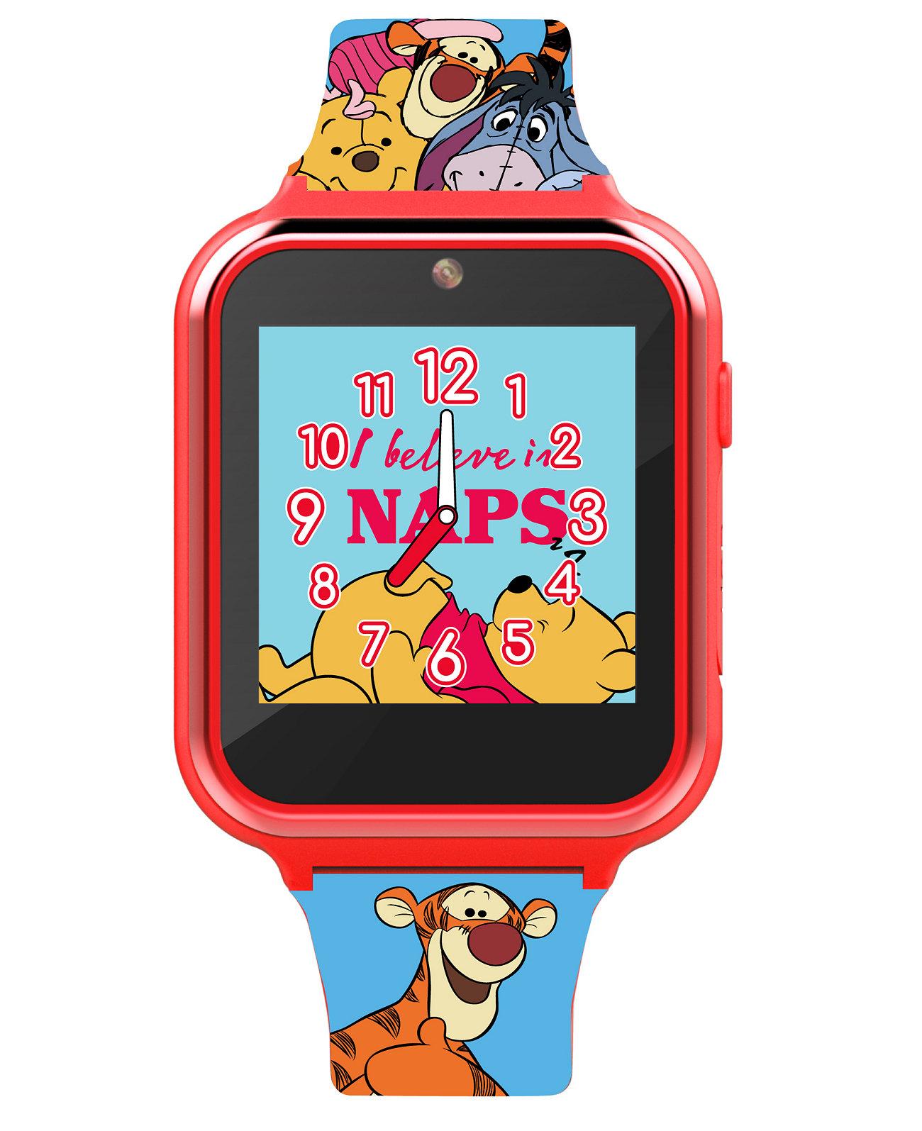 Детские часы Disney Winnie Pooh синий силиконовый смарт-часы 38мм Disney