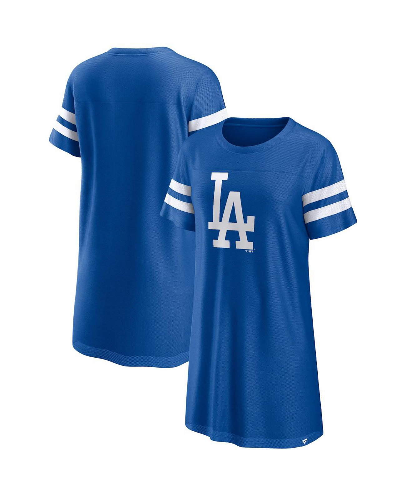 Женское платье Los Angeles Dodgers Iconic в королевском цвете с сеткой, 100% полиэстер Fanatics