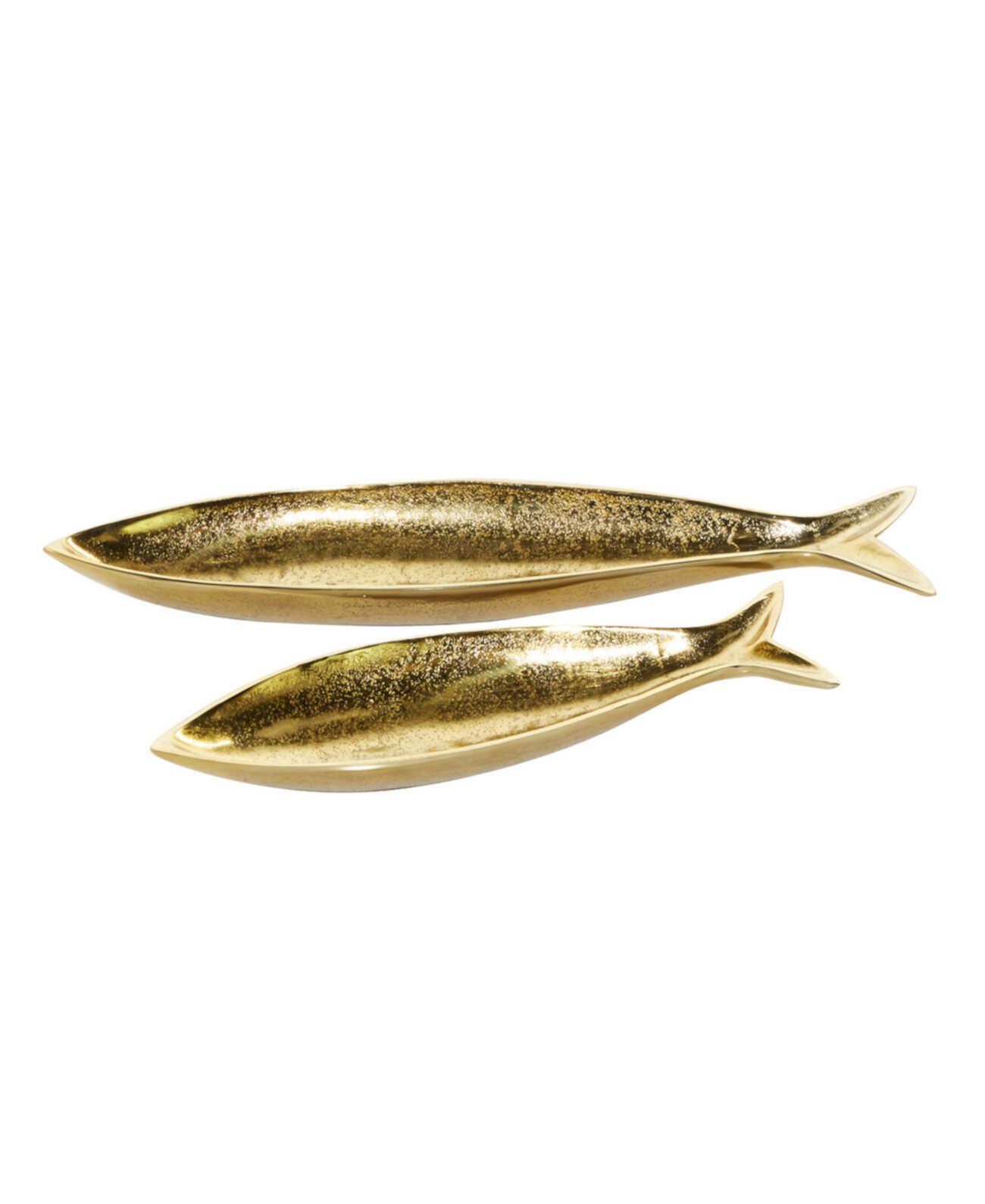 Алюминиевый лоток для рыбы от Cosmopolitan, набор из 2 предметов, ширина 24 дюйма, ширина 17 дюймов. CosmoLiving