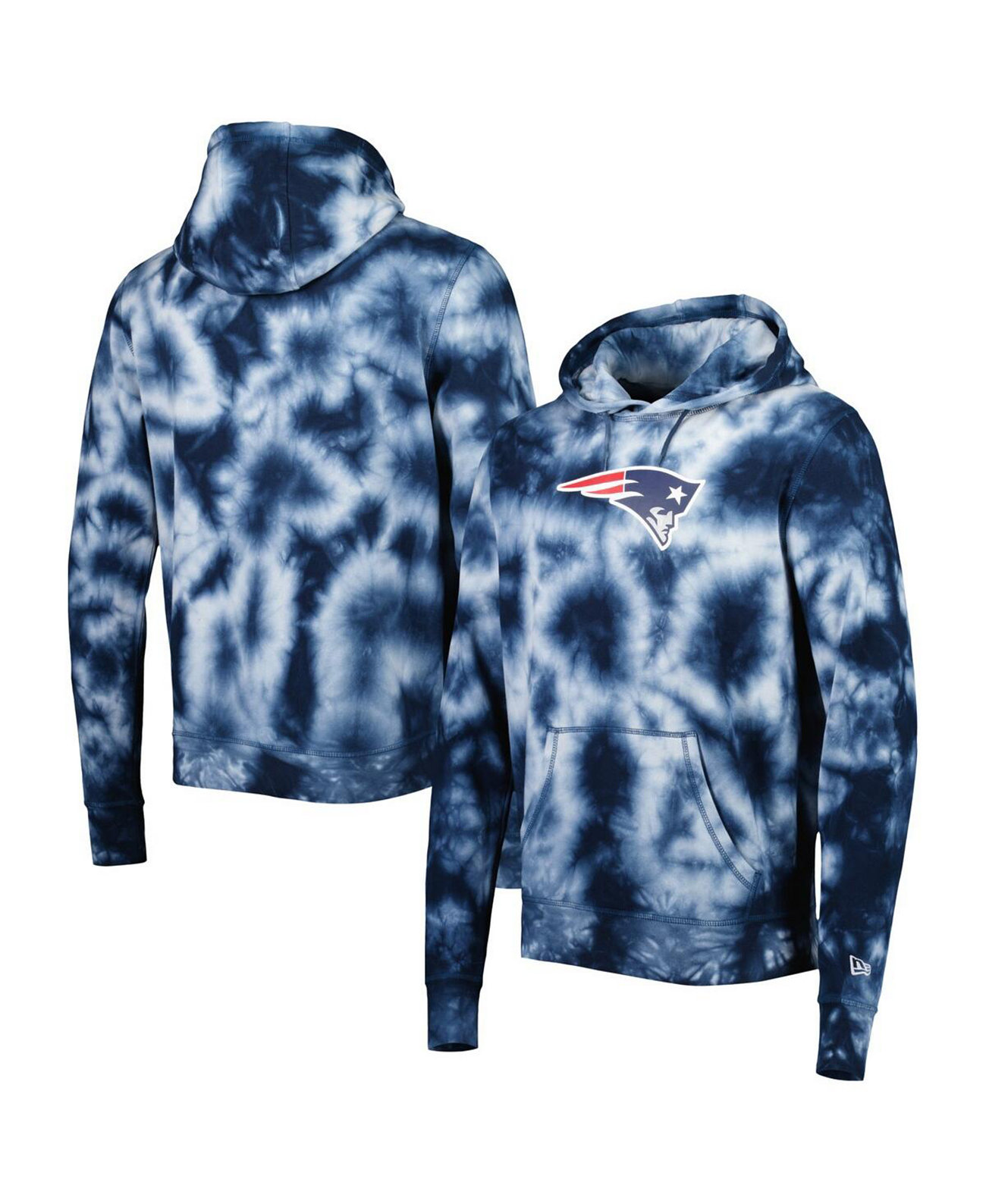 Мужской Пуловер New Era Tie-Dye New England Patriots New Era