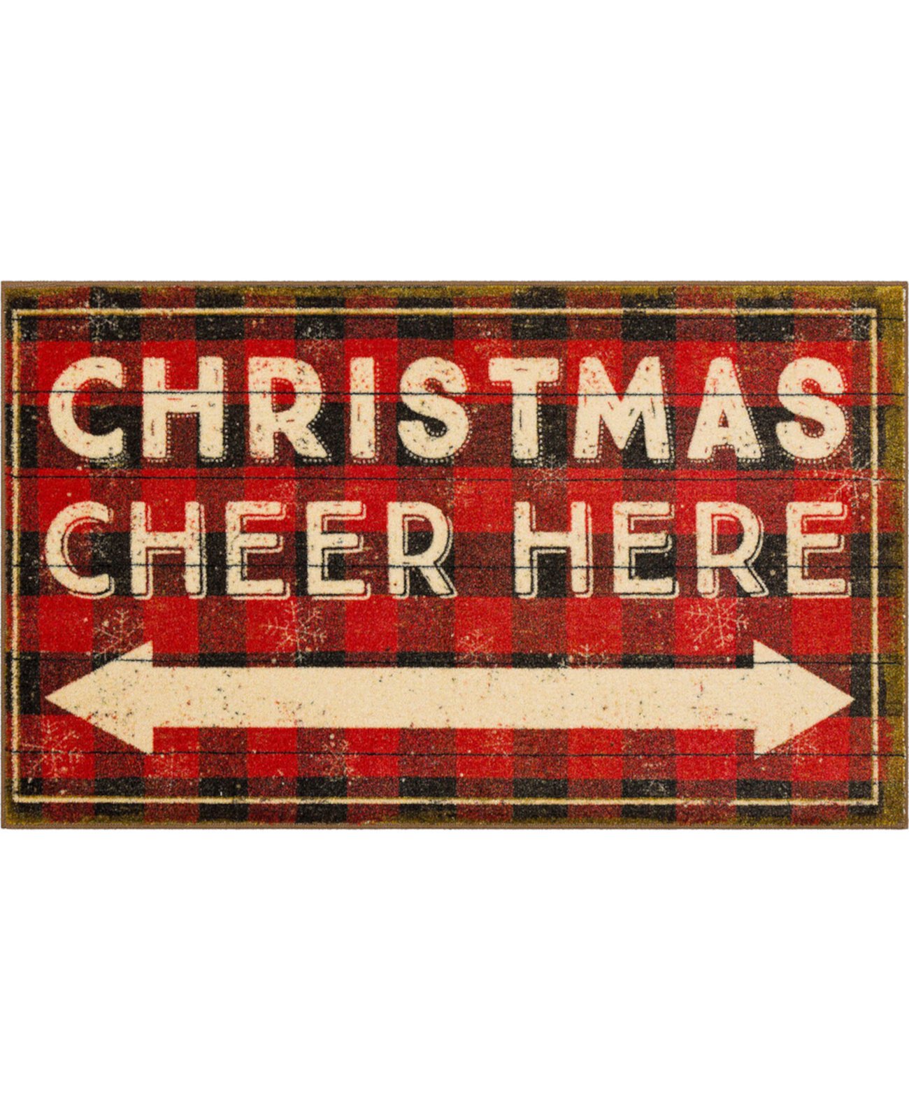 Prismatic Christmas Cheer Here 2' x 3'4" Area Rug Mohawk