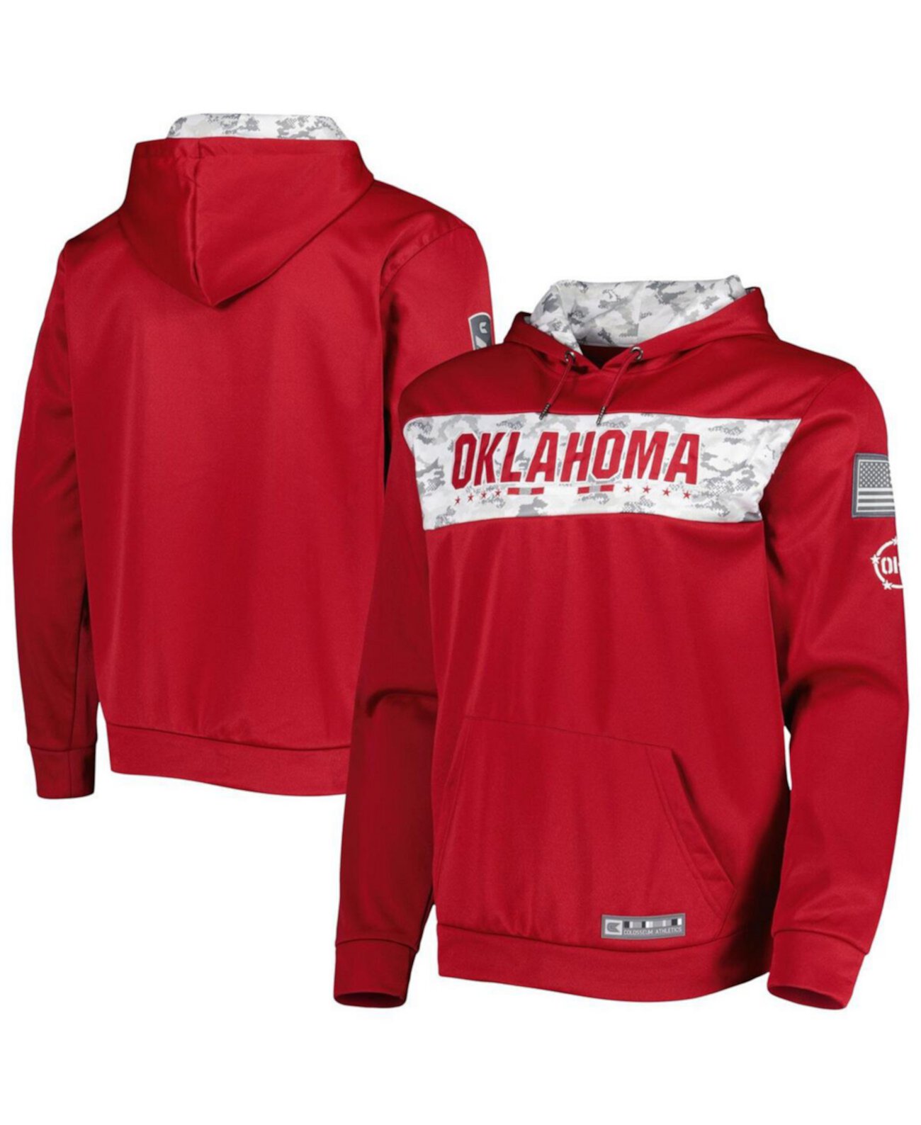 Мужской Пуловер Colosseum Oklahoma Sooners OHT Colosseum