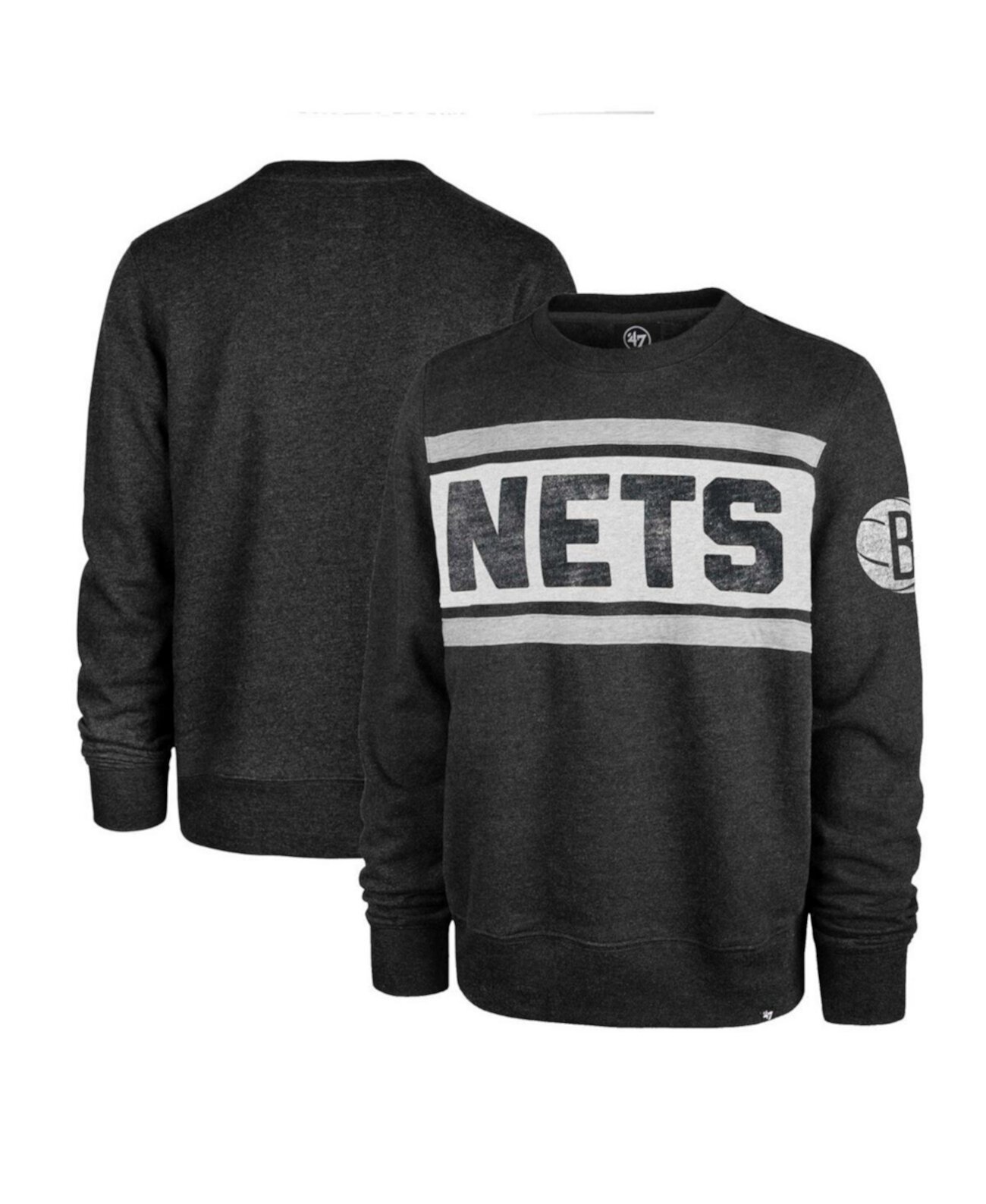 Мужской Пуловер '47 Brand Tribeca Emerson Brooklyn Nets '47 Brand