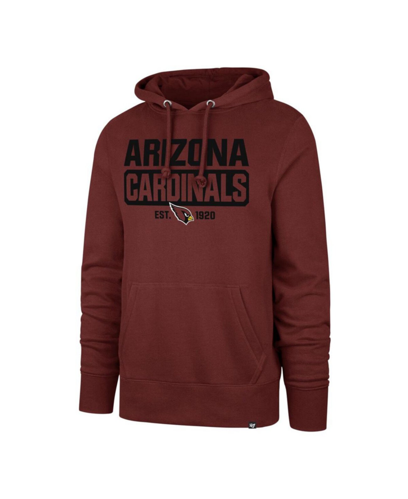 Мужской Пуловер '47 Brand Arizona Cardinals Box Out Headline '47 Brand