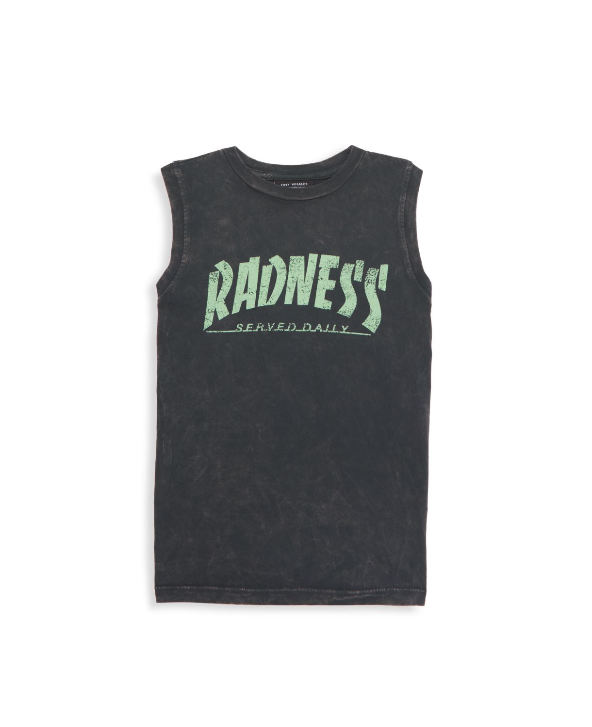 Little Boy's &amp; Boy'sRadness Served Daily Muscle Tank Tiny Whales