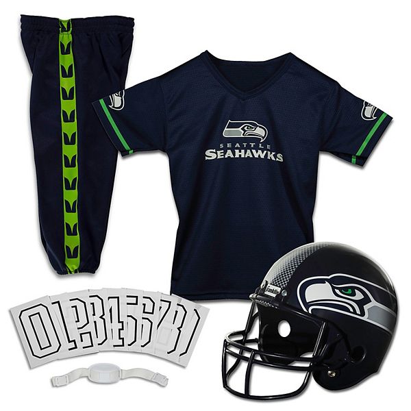 Набор униформы для детей Seattle Seahawks от Franklin Sports, 5 предметов, для возрастов 10-12 лет Franklin Sports