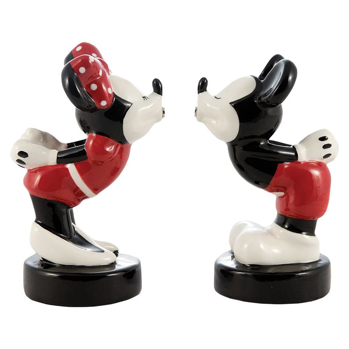 Микки Маус и Минни Маус, целующие солонку и перечницу Disney's Set Licensed Brand
