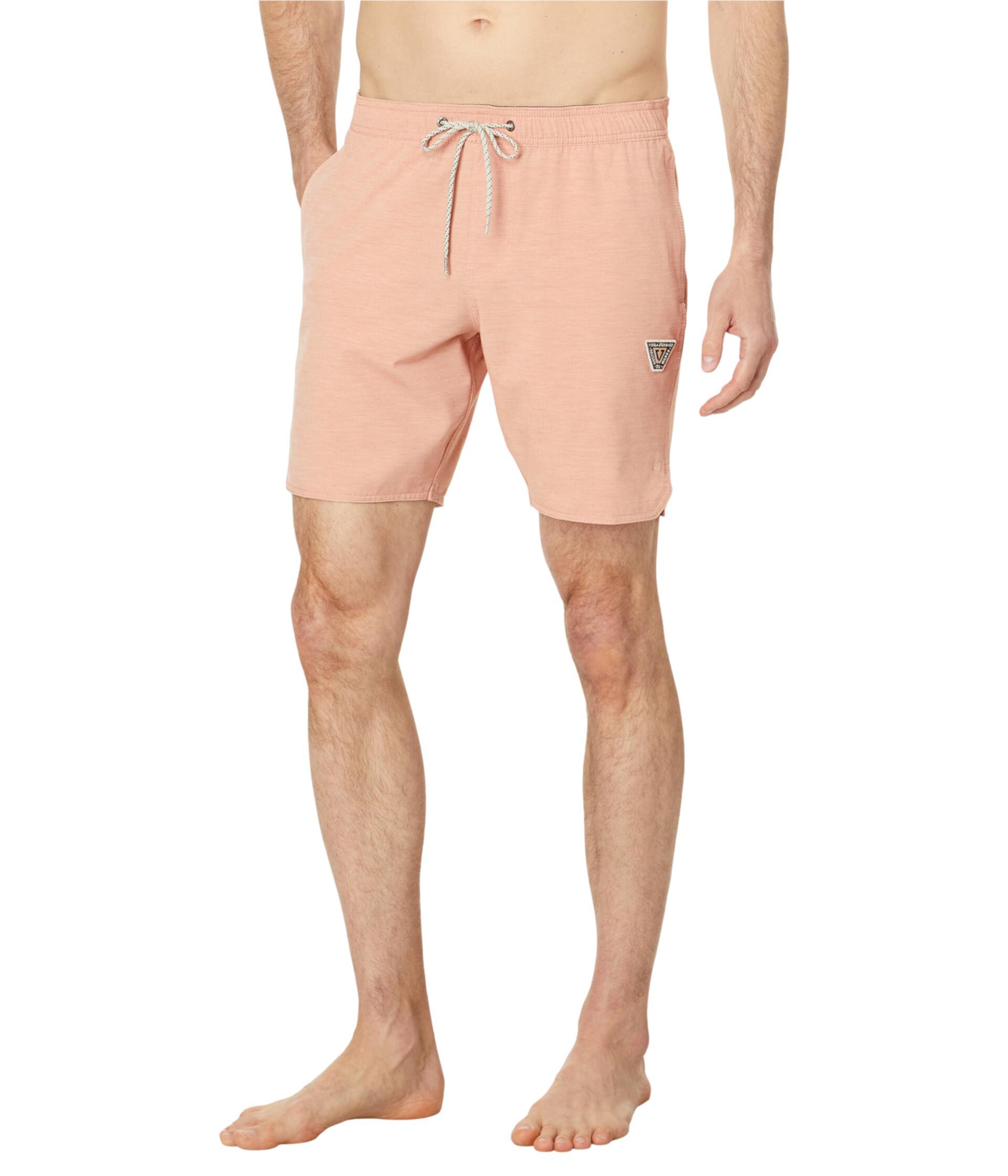 Мужские Плавки VISSLA Solid Sets 17.5" Ecolastic VISSLA