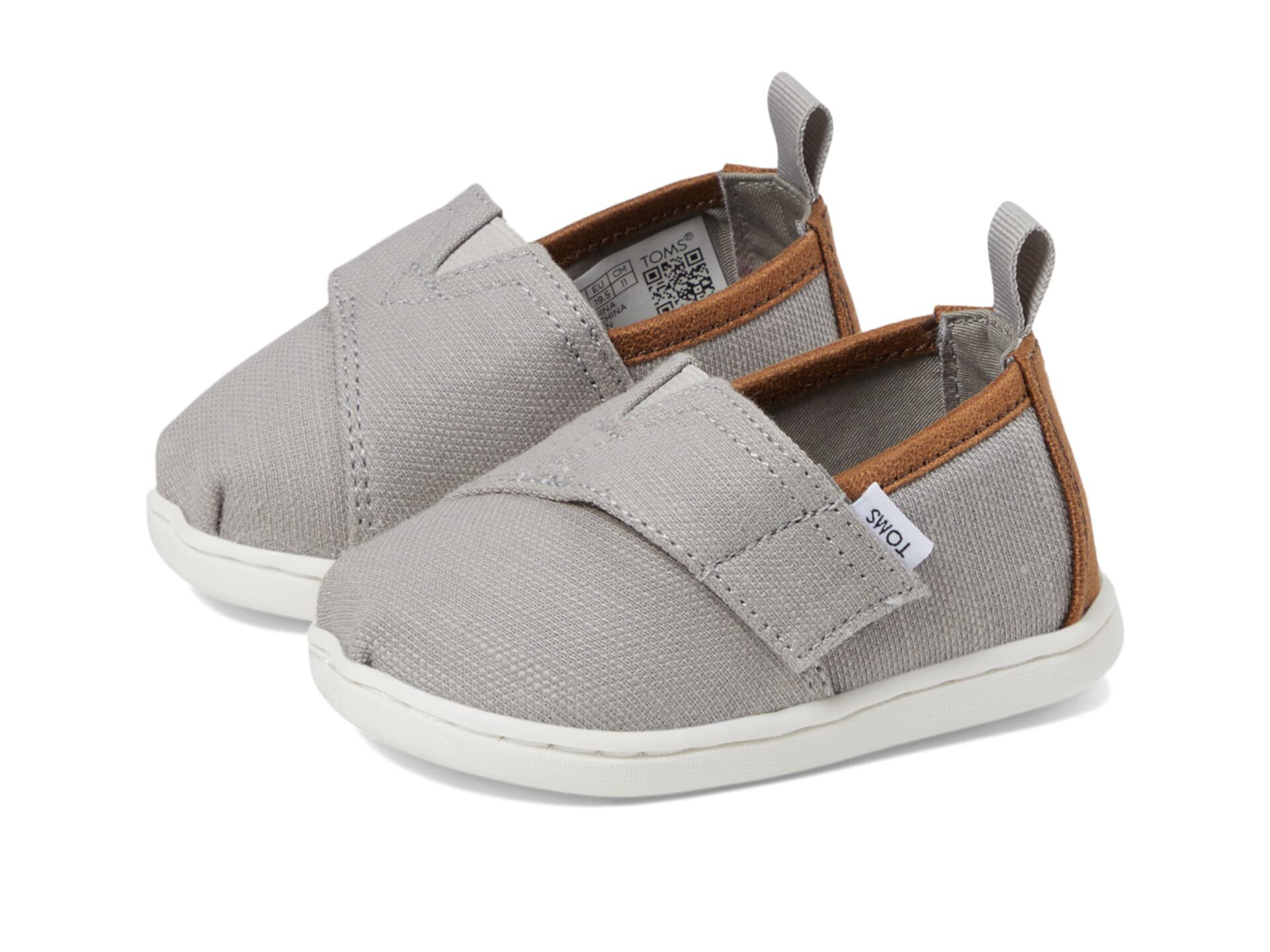 Туфли TOMS Kids Для мальчиков Tiny Alpargata Recycled Cotton TOMS Kids