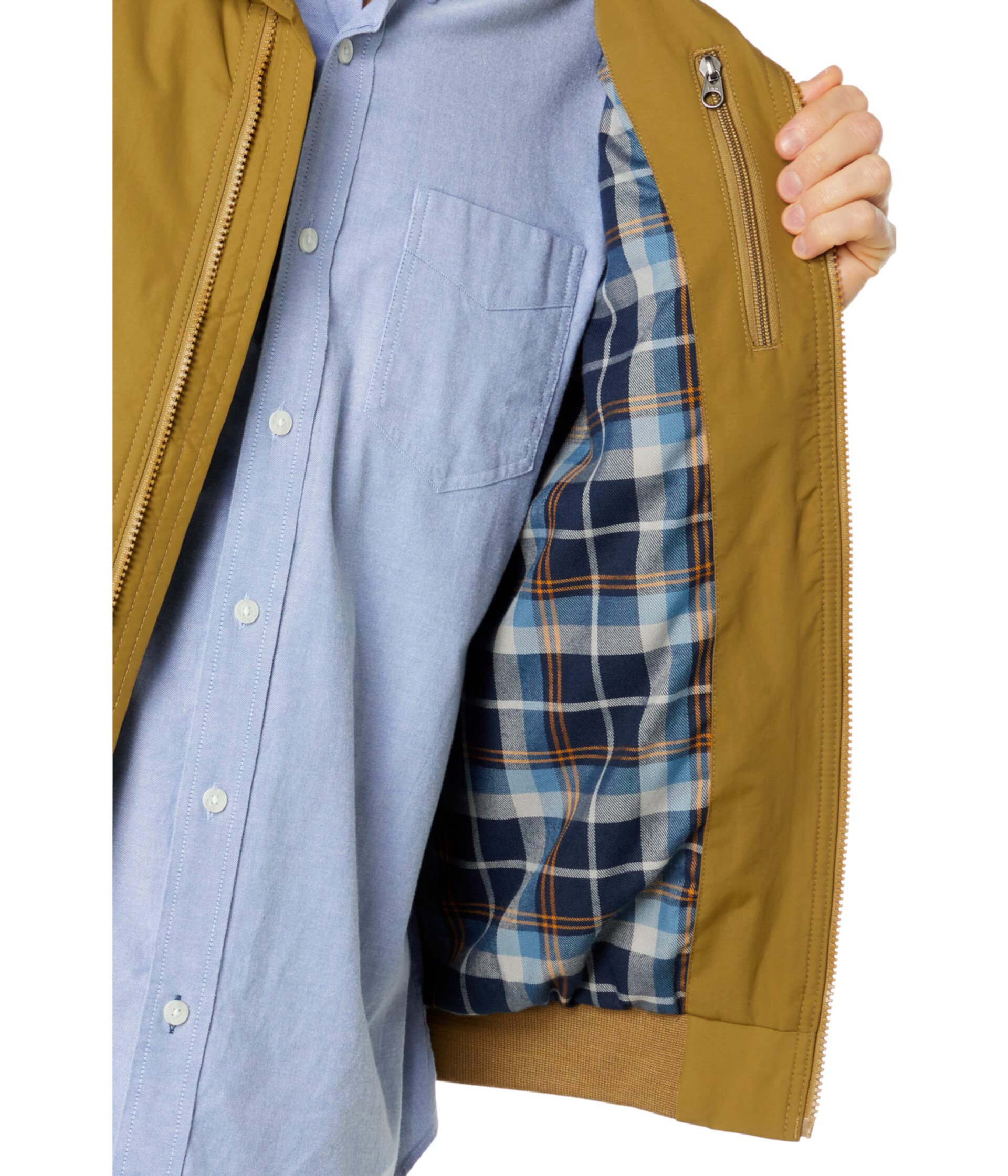 Утепленная куртка на фланелевой подкладке Regular L.L.Bean