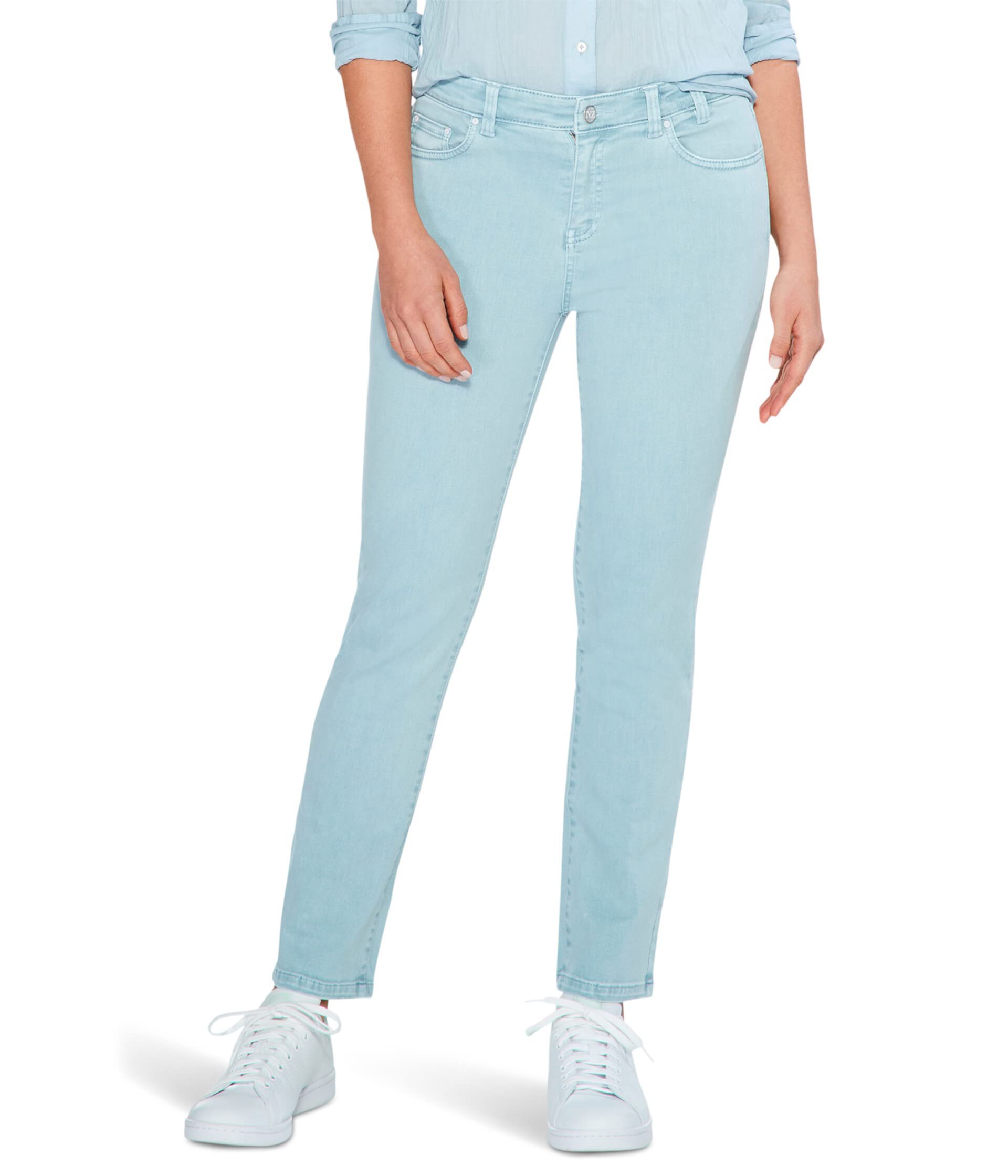 Цветные прямые джинсы со средней посадкой до щиколотки NIC+ZOE