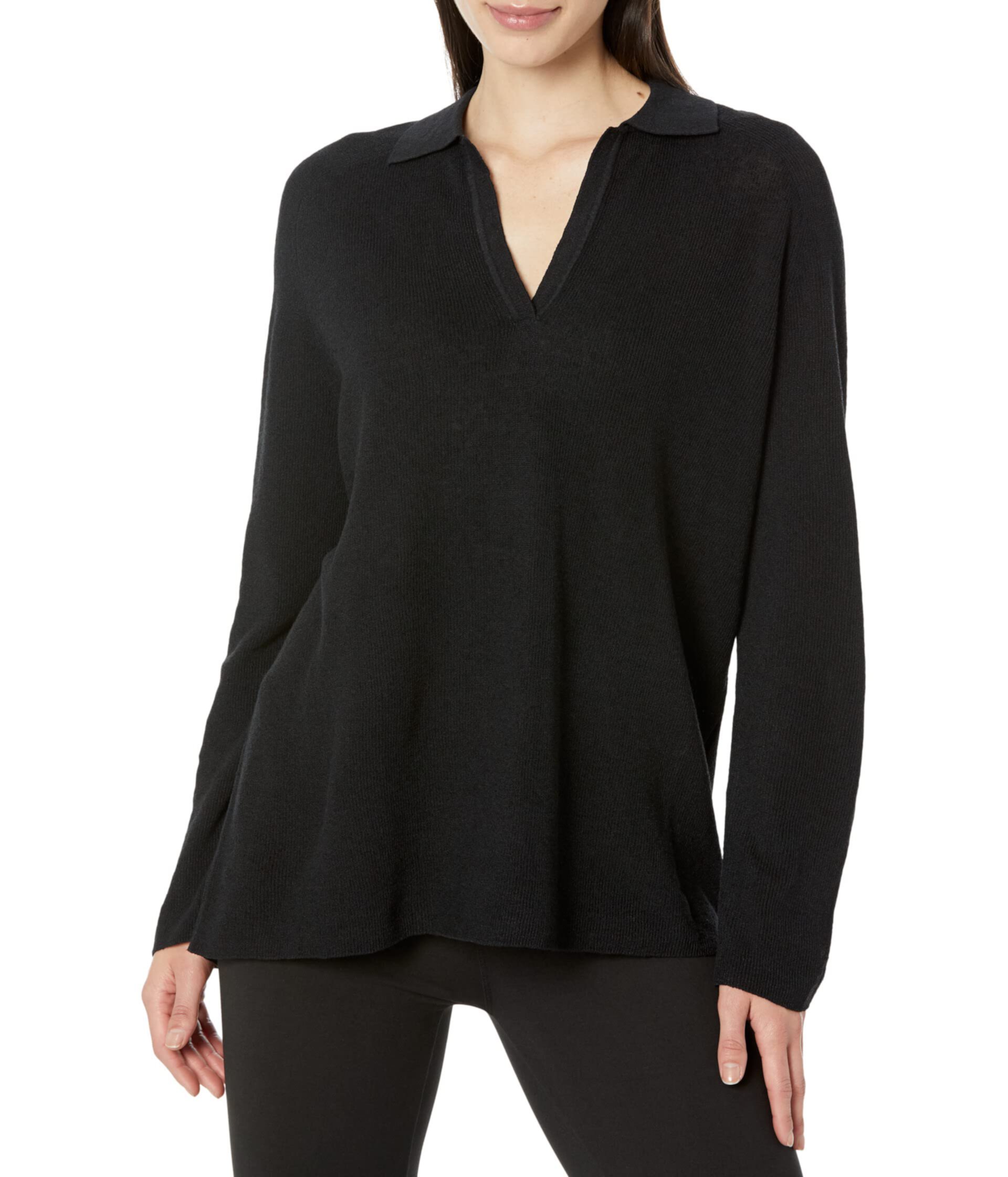 Long Sleeve Pullover Eileen Fisher