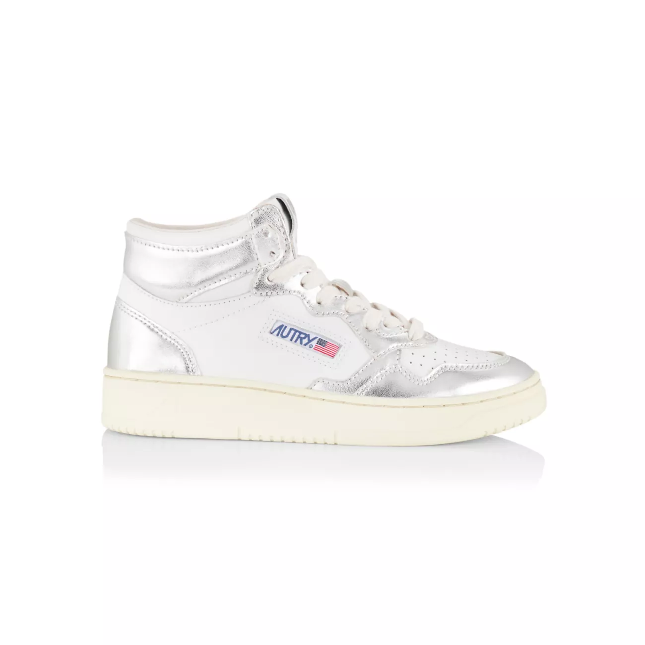 Medalist Leather Mid-Top Sneakers Autry