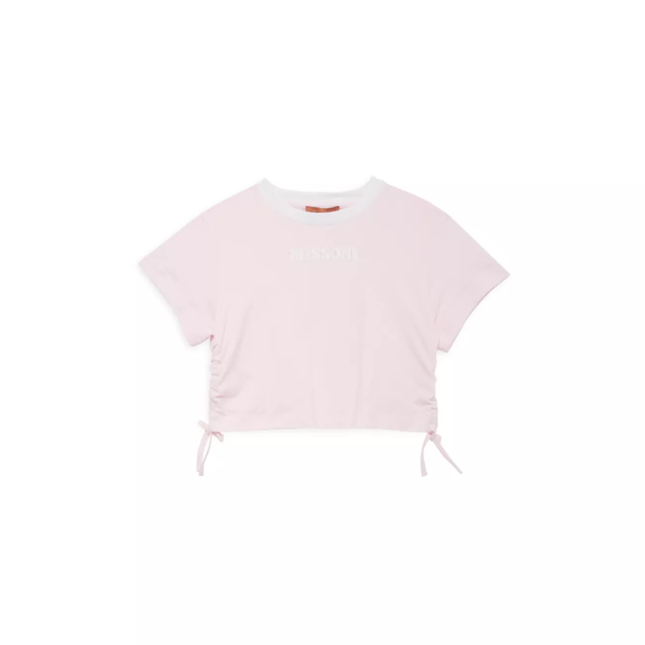 Little Girl's &amp; Girl's Logo Cinched Crop Top Missoni